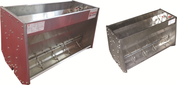 不鏽鋼雙麵食（shí）槽（育肥）